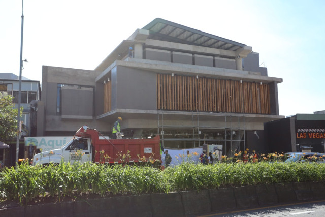 Video: destapan la fachada de la estación El Cable, la nueva línea del cable aéreo se acerca a Manizales Estación El Cable.