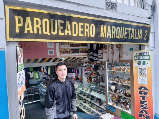 José Luis Bedoya Castillo, administrador de Parqueadero Marquetalia 2.