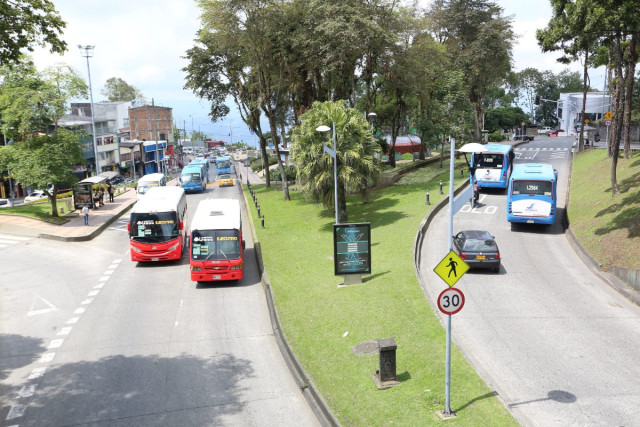 En las inmediaciones del parque del Agua, ciudadanos reportaron normalidad en el tráfico.