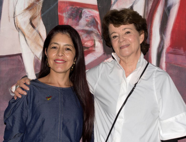 Ivonne Mendoza y Clemencia Echeverri