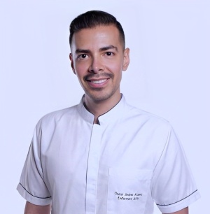 Óscar Andrés Álvarez, enfermero