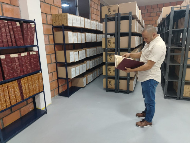 Municipio de Caldas reorganizó su archivo tras evidenciar deterioro de documentos