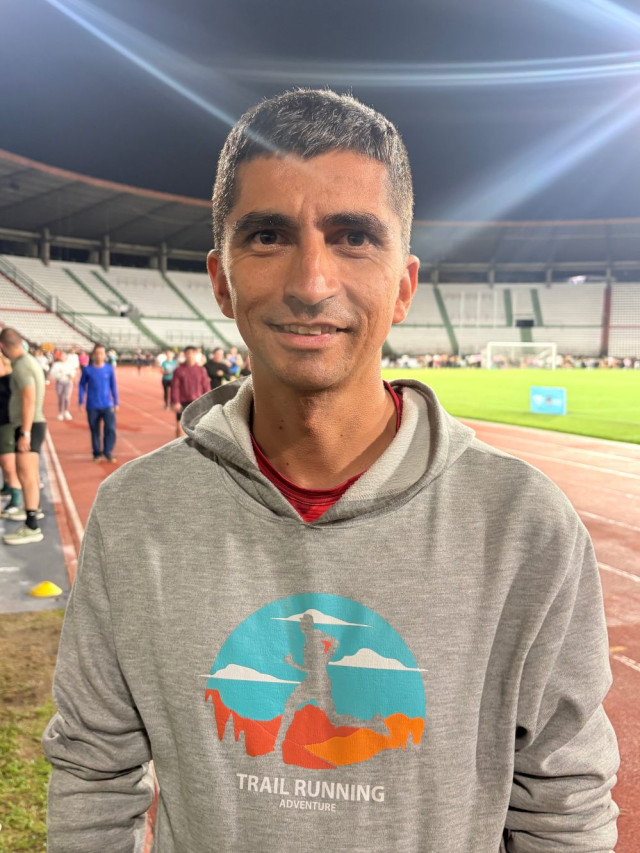 Juan Sebastián Salazar, profesor del Club Deportivo Runners