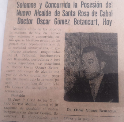 Óscar William Gómez Betancurt falleció ayer