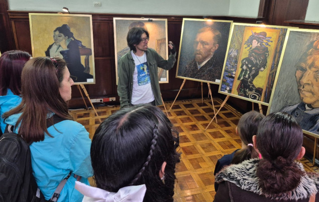 Van Gogh se siente: Así viven los manizaleños la exposición