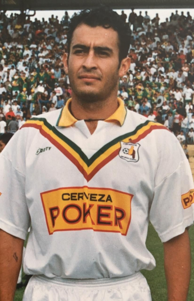 Andrés Quintero en el Deportes Quindío.