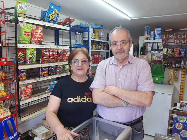 Gloria Montero y Fernando Gámez, copropietarios de Tienda La Estrella.