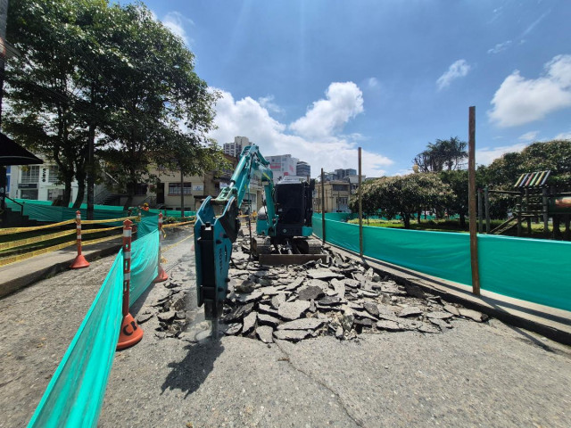 Comerciantes expresan expectativas y preocupaciones por la construcción del bulevar de La Estrella, en Manizales.