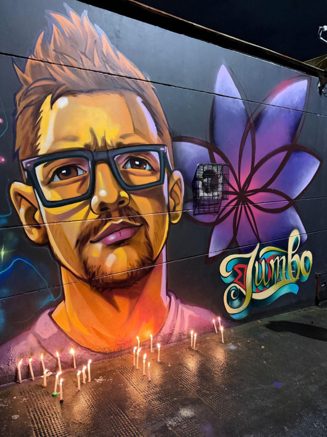 Este barrio de Manizales convirtió el dolor en arte: mural y música para recordar a “Jumbo”