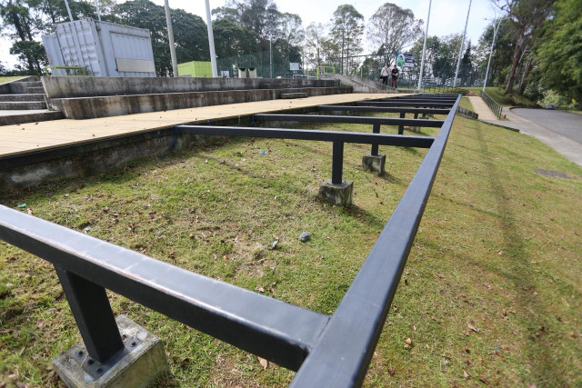 El Parque los Sentidos luce deteriorado