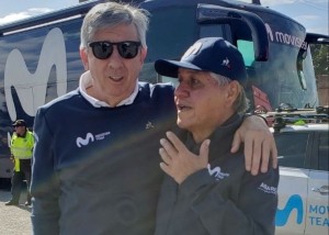 Once Caldas y el médico Carlos Alberto Osorio