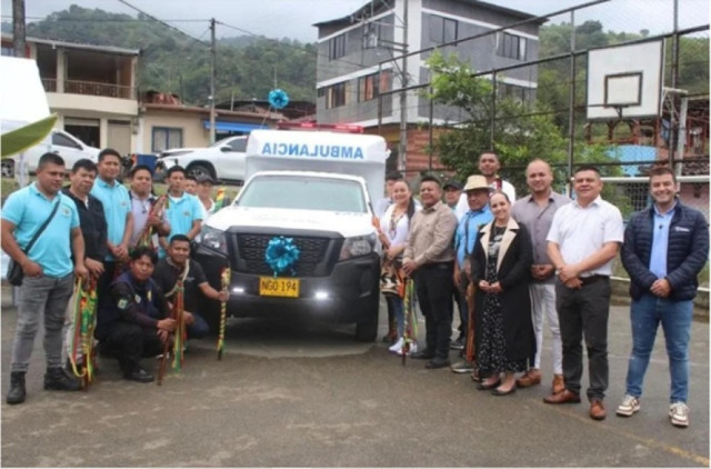 Estrenan ambulancia en Riosucio Foto | Gobernación de Caldas| LA PATRIA