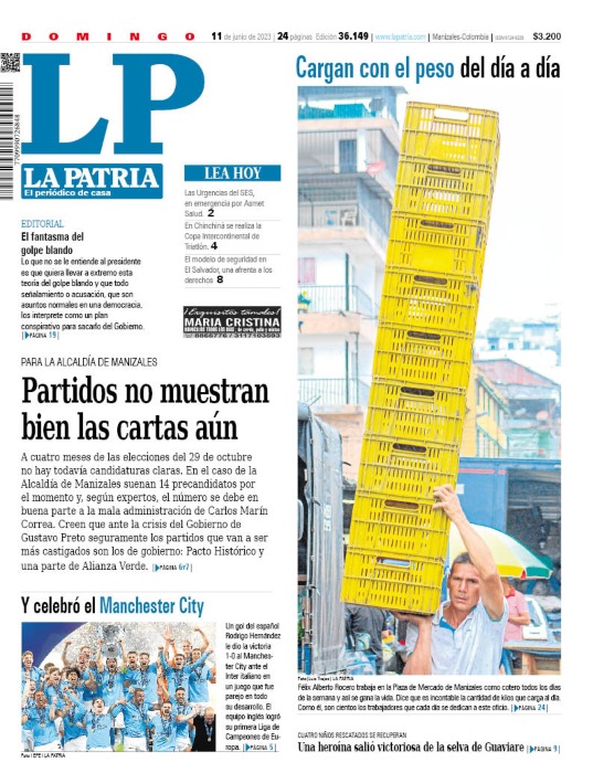 Portada 11 de junio del 2023