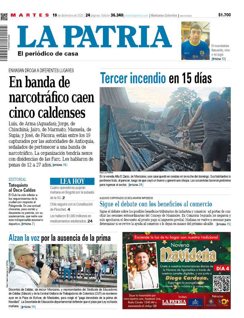 Portada 19 de diciembre 