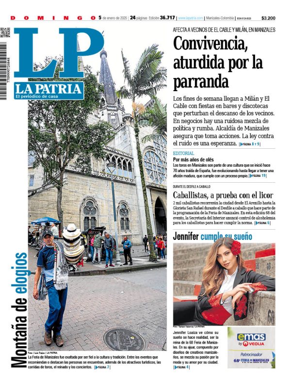 Portada 5 de enero del 2025