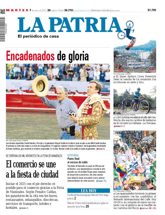 Portada 7 de enero del 2025
