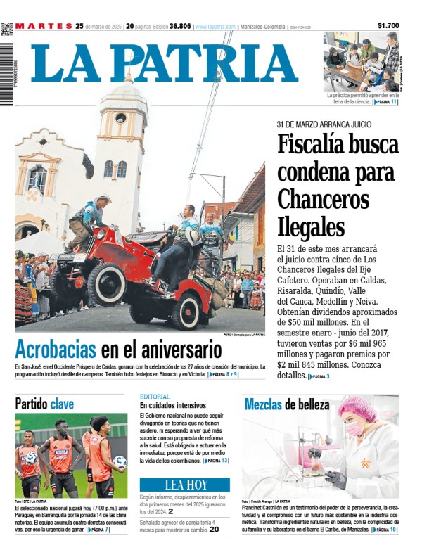 Portada 25 de marzo del 2025