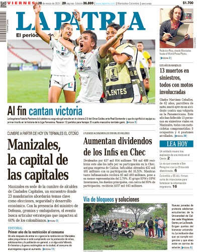 Portada 28 de marzo del 2025