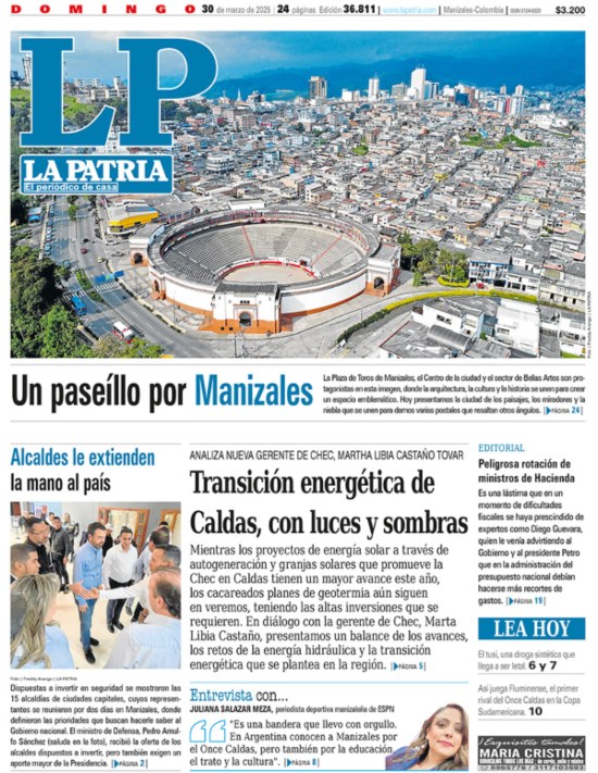 Portada 30 de marzo del 2025