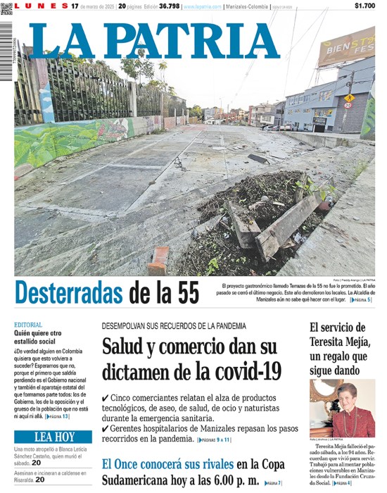 Portada 17 de marzo del 2025