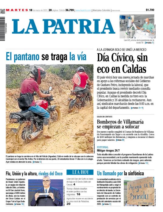 Portada 18 de marzo del 2025