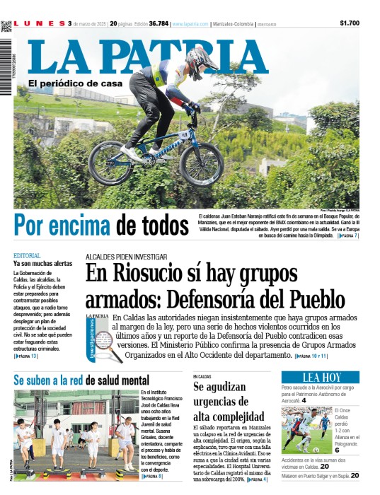 Portada 3 de marzo del 2025
