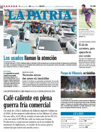 Portada 5 de abril del 2025