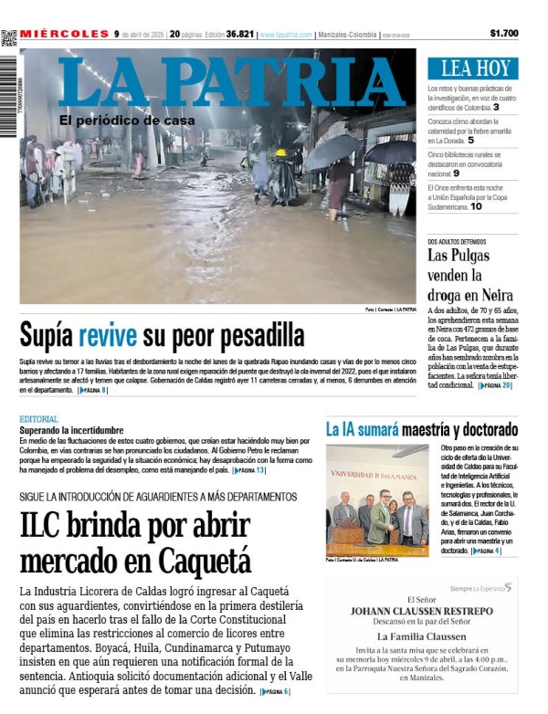 Portada 9 de abril del 2025