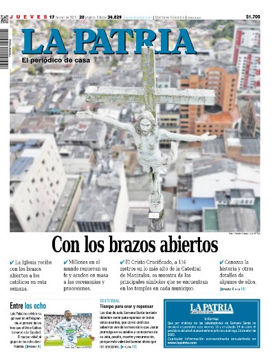 Portada 17 de abril del 2025