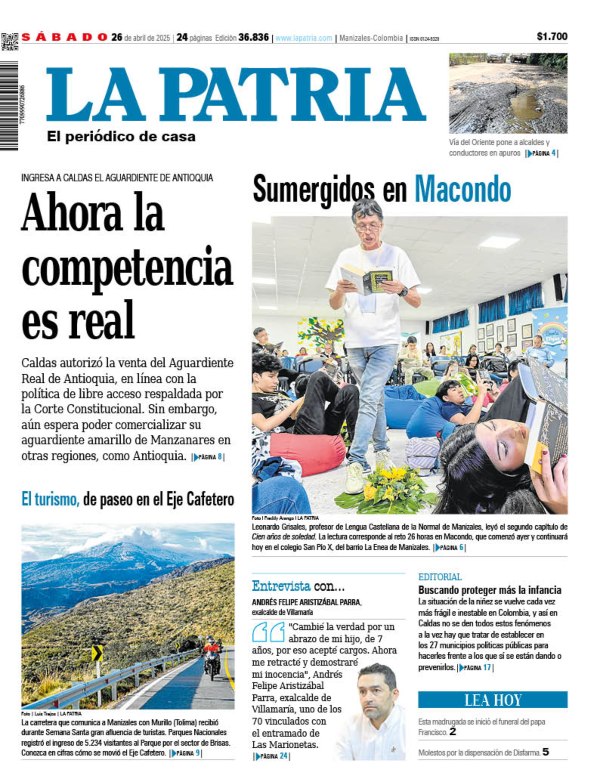 Portada 26 de abril del 2025