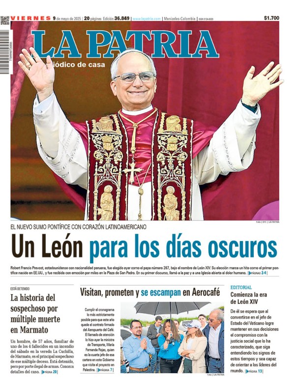 Portada 9 de mayo del 2025