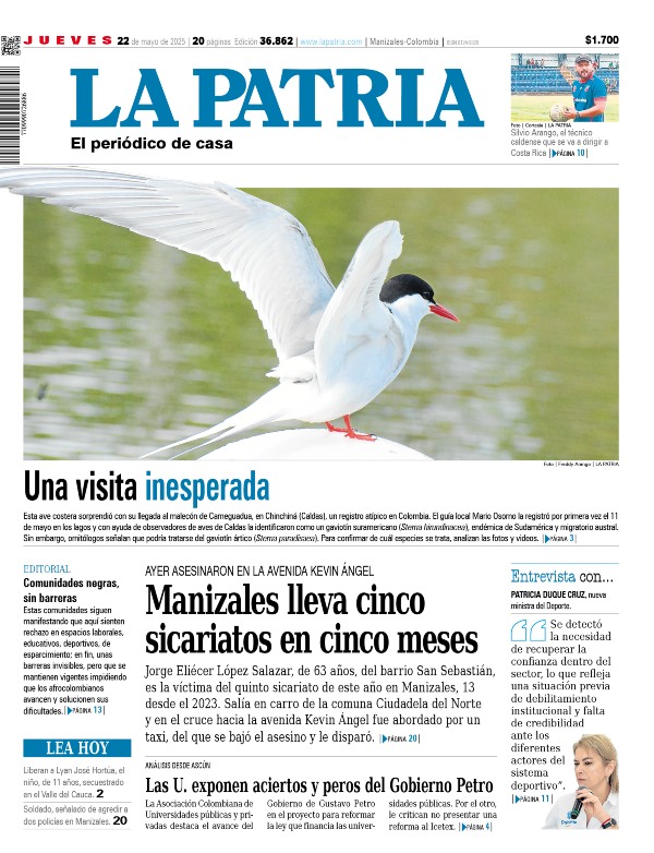 Portada 22 de mayo del 2025