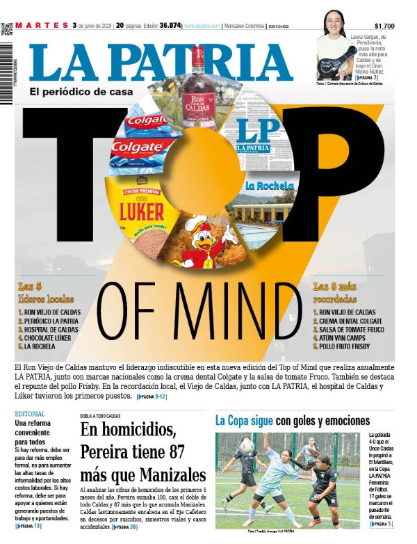 Portada 3 de junio del 2025