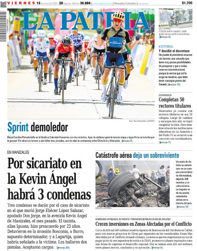 Portada 13 de junio del 2025