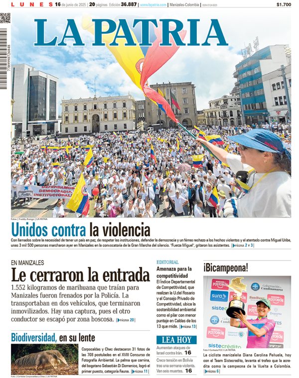 Portada 16 de junio del 2025