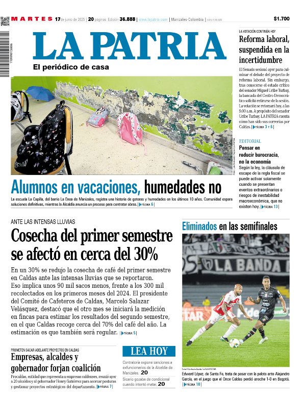 Portada 17 de junio del 2025