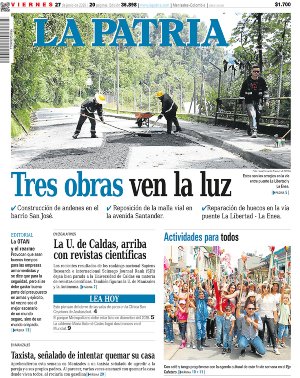 Portada 27 junio del 2025