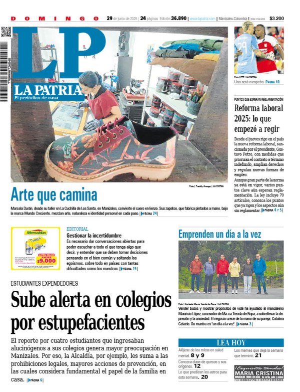 Portada 29 de junio del 2025