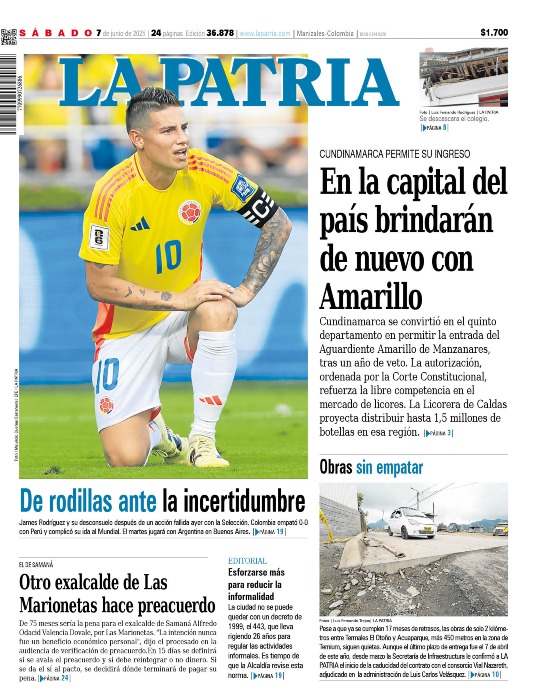 Portada 7 de junio del 2025