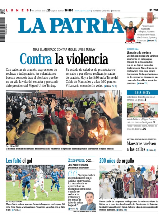 Portada 9 de junio del 2025