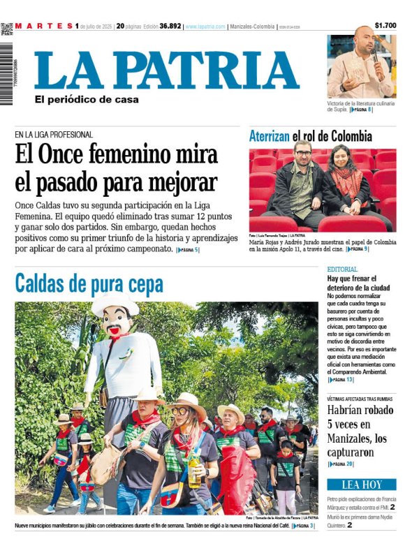 Portada 1 de julio del 2025