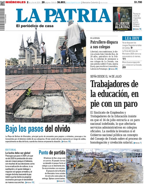 Portada 2 de julio del 2025
