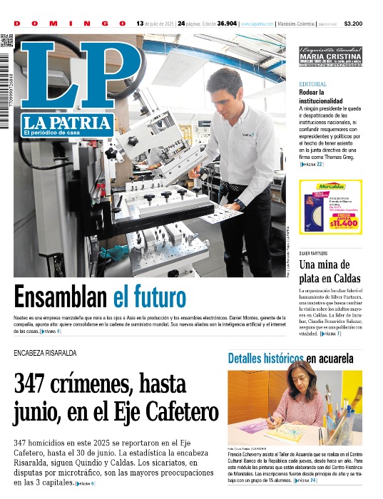 Portada 13 de julio del 2025