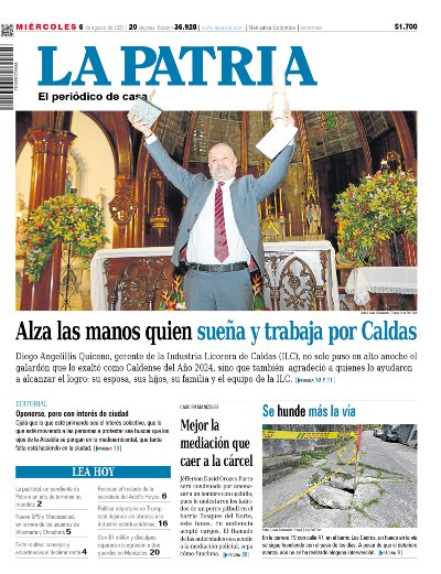 Portada 6 de agosto del 2025