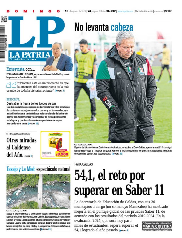 Portada 10 de julio del 2025