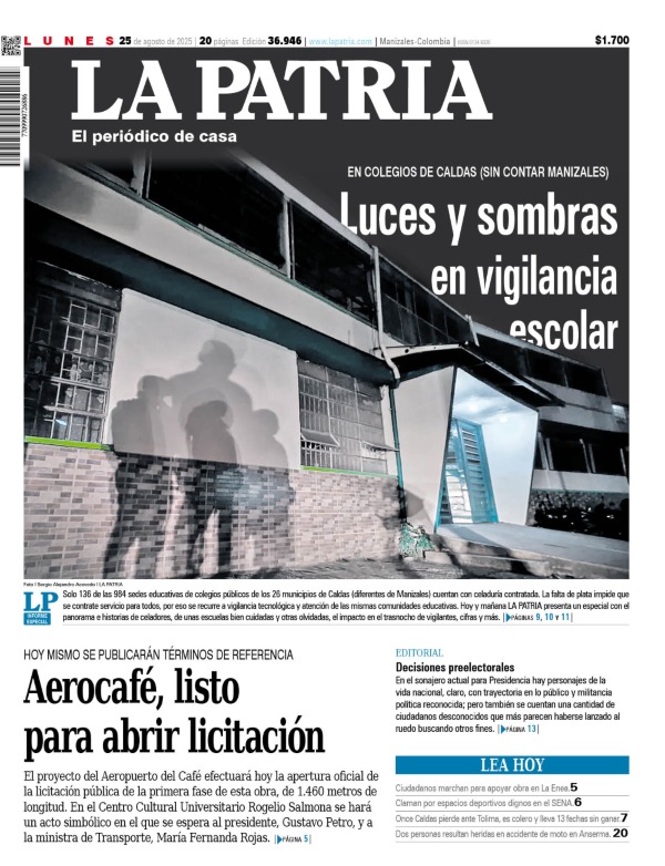 Portada 25 de agosto del 2025