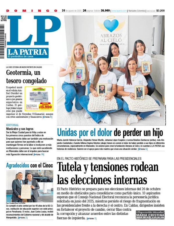Portada 31 de agosto del 2025