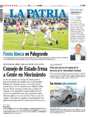 Portada 6 de septiembre del 2025