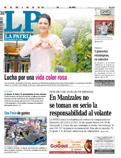 Portada 19 de octubre del 2025