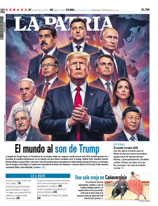 Portada 27 de diciembre del 2025
